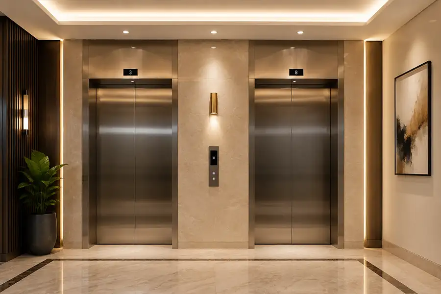 Tharwani Parkglen Kalyan West Elevator